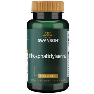 Swanson Fosfatidilserina 100 mg, 90 cápsulas moles - Viking Supplements