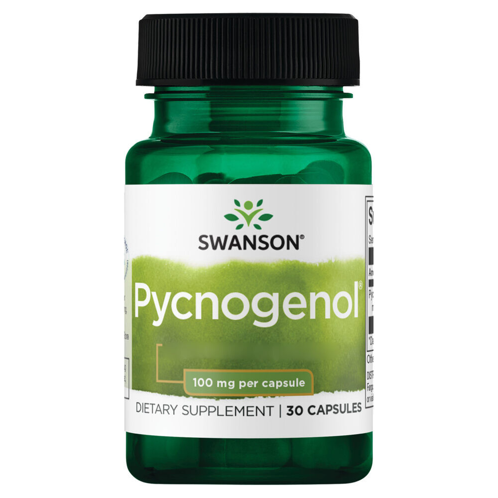 Swanson Pycnogenol 100 mg, 30 cápsulas - Viking Supplements