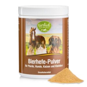 TIERLIEB Levedura de cerveja para animais (600 g) - Viking Supplements