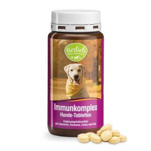 TIERLIEB Immunkomplex - reforço imunitário para cães (180 comprimidos) - Viking Supplements