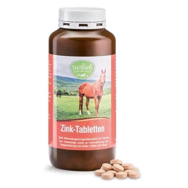 TIERLIEB Zinco biológico para cavalos (500 comprimidos) - Viking Supplements