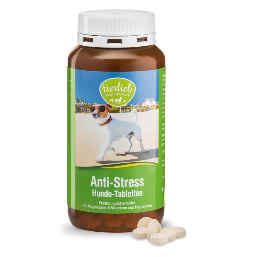 TIERLIEB tierlieb Comprimidos Anti-Stress para Cães (340 comprimidos) - Viking Supplements