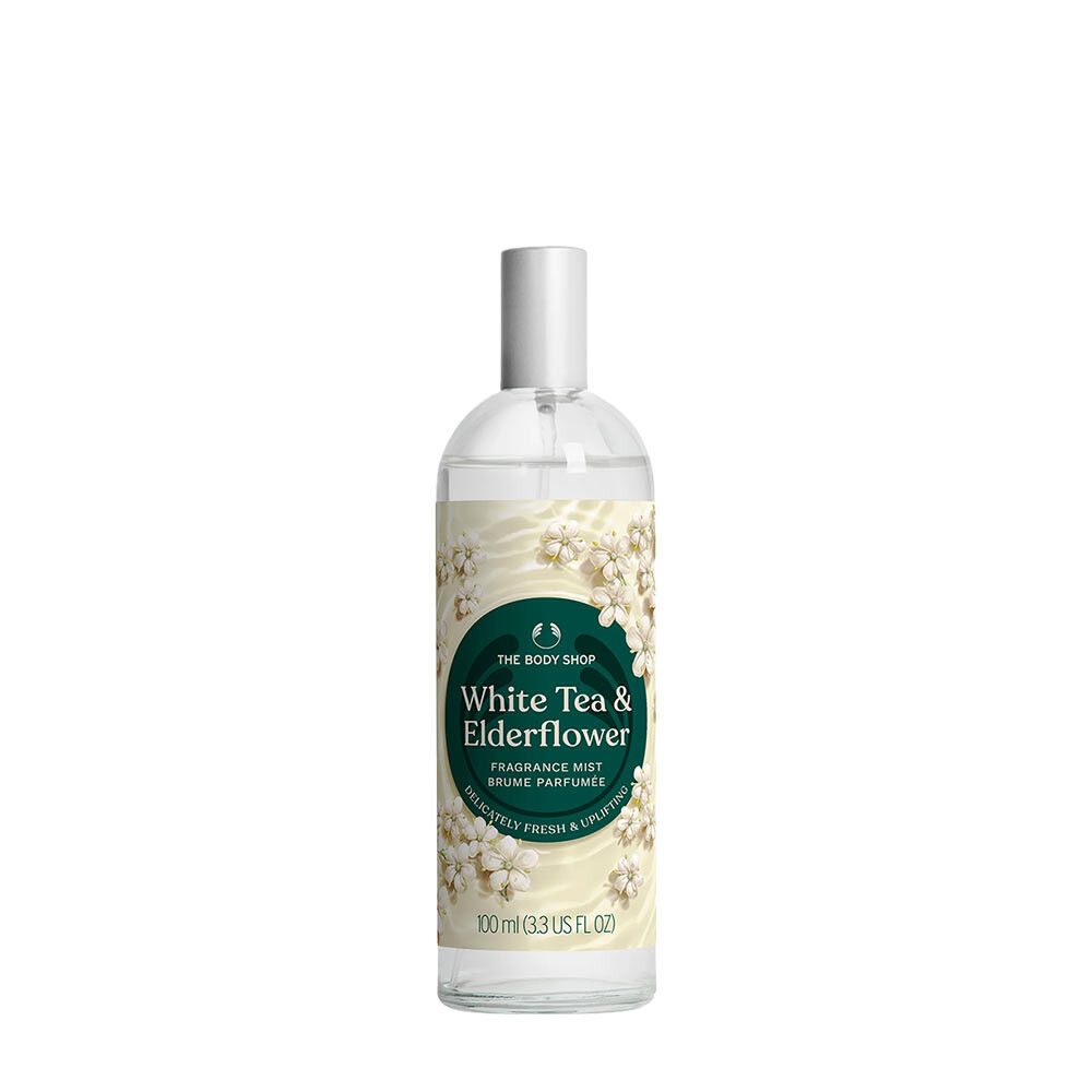 Spray perfumado de Chá Branco e Flor de Sabugueiro da The Body Shop (100 ml) - Viking Supplements