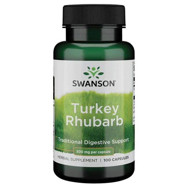 Turkey Rhubarb - 100 caps - Viking Supplements