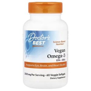 Vegan Omega-3 EPA + DHA - 60 veggie softgels - Viking Supplements