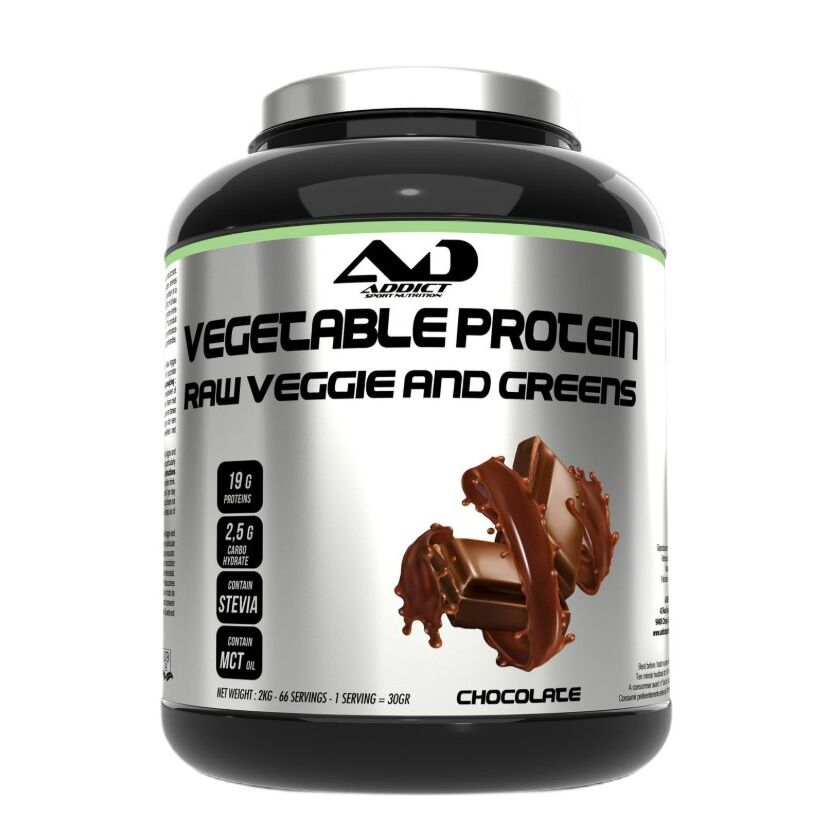 Proteína vegetal: vegetais crus e verduras