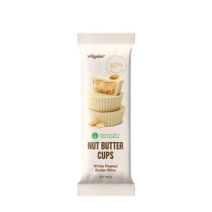 Vilgain Bio Nut Butter Cups - Manteiga de Amendoim Branca «Bliss» (39 g) - Viking Supplements