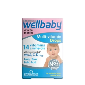 Gotas multivitamínicas Vitabiotics Wellbaby (30 ml) - Viking Supplements