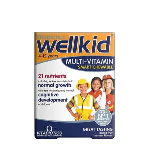 Comprimidos mastigáveis Vitabiotics Wellkid (30 comprimidos) - Viking Supplements