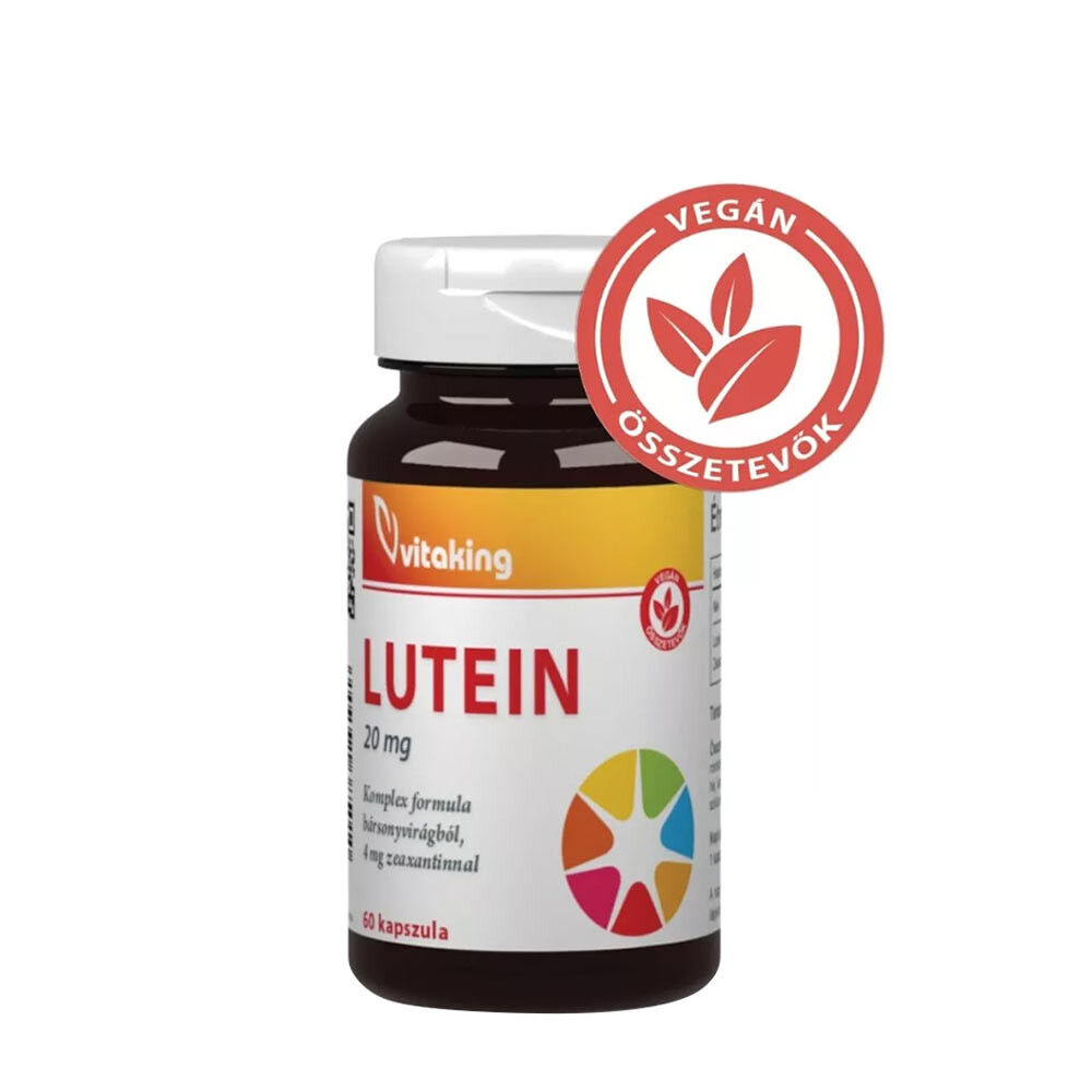 Vitaking - Lutein 20 mg + Zeaxantin 4 mg (60 kapsler)