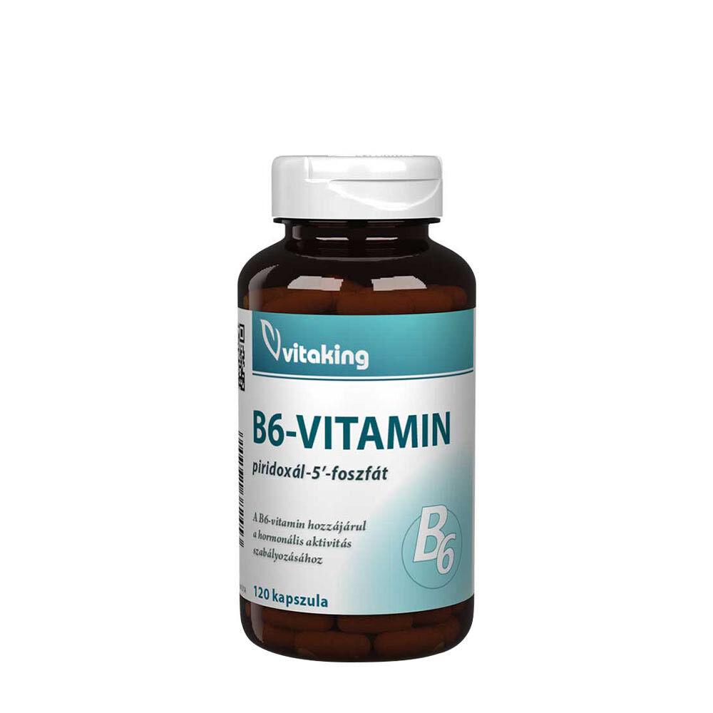 Vitaking Vitamina B6 (P5P) (120 cápsulas) - Viking Supplements