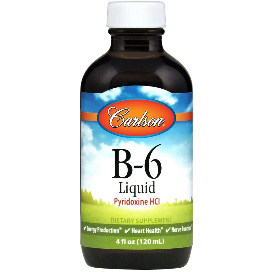 Vitamin B-6 - Pyridoxine HCl - 120 ml. - Viking Supplements