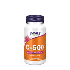 Vitamin C-500 with Rose Hips - 100 tablets - Viking Supplements