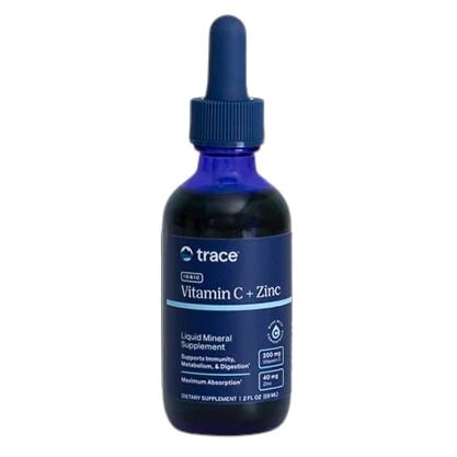 C-vitamin + ionisk zink (59 ml / 2 fl. oz.) Trace Minerals