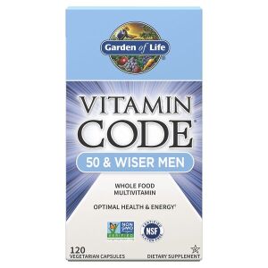 Vitamin Code 50 & Wiser Men - 120 vcaps - Viking Supplements