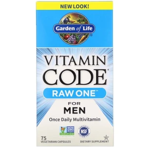 Vitamin Code RAW ONE para Homens - 75 cápsulas - Viking Supplements