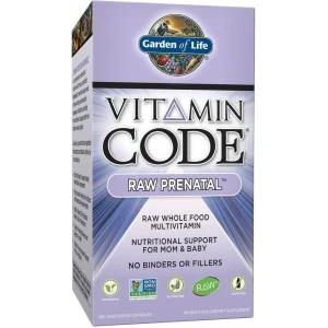 Vitamin Code Raw Prenatal - 180 cápsulas - Viking Supplements