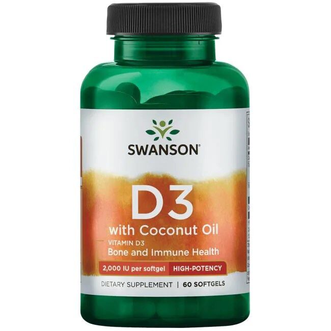 Vitamin D-3 with Coconut Oil