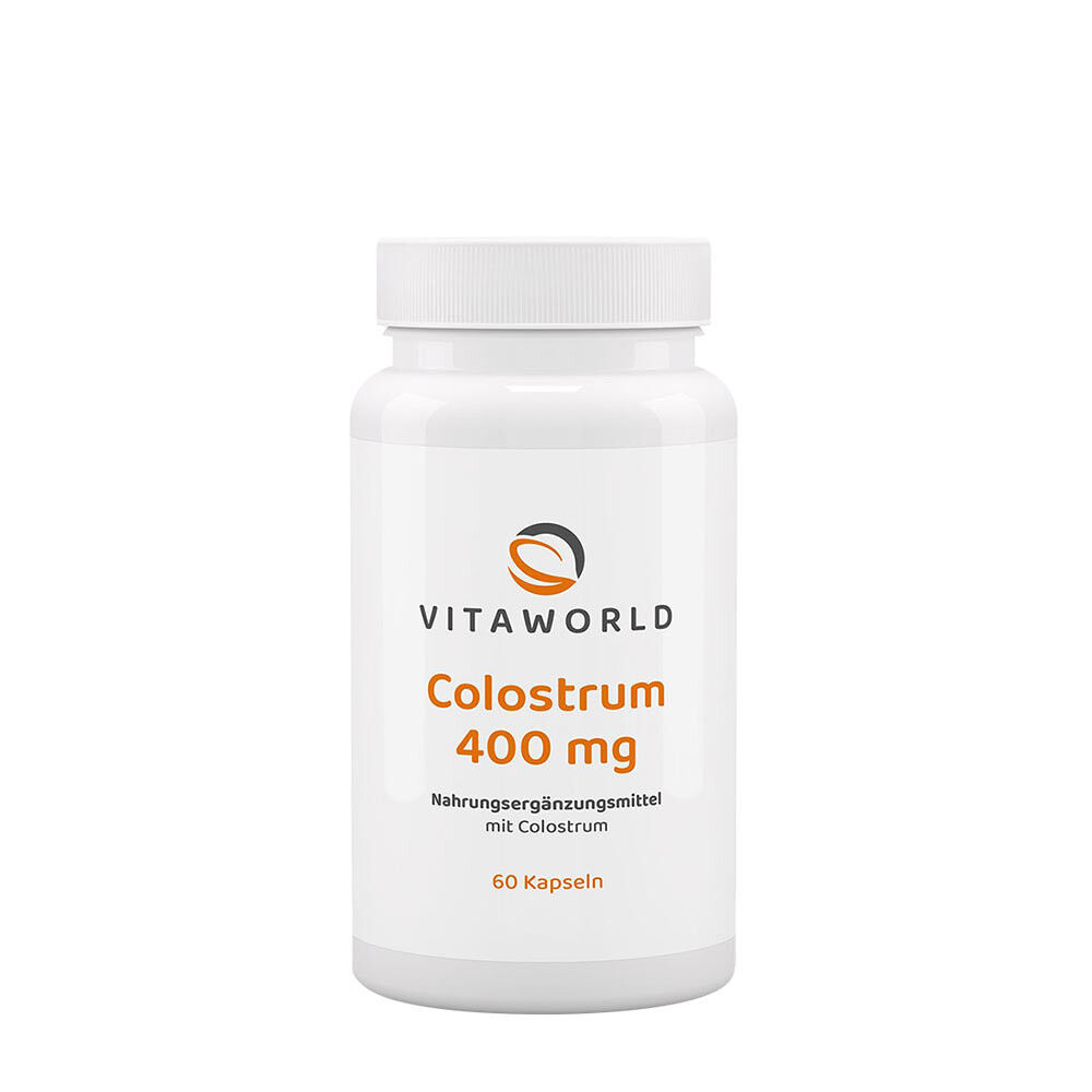 Vitaworld Colostro 400 mg (60 cápsulas) - Viking Supplements
