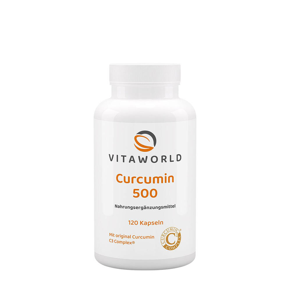 Vitaworld Curcumin 500 (120 cápsulas) - Viking Supplements