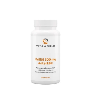 Vitaworld Óleo de Krill da Antártida 500 mg (100 cápsulas) - Viking Supplements