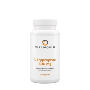 Vitaworld L-Triptofano 500 mg (60 cápsulas) - Viking Supplements