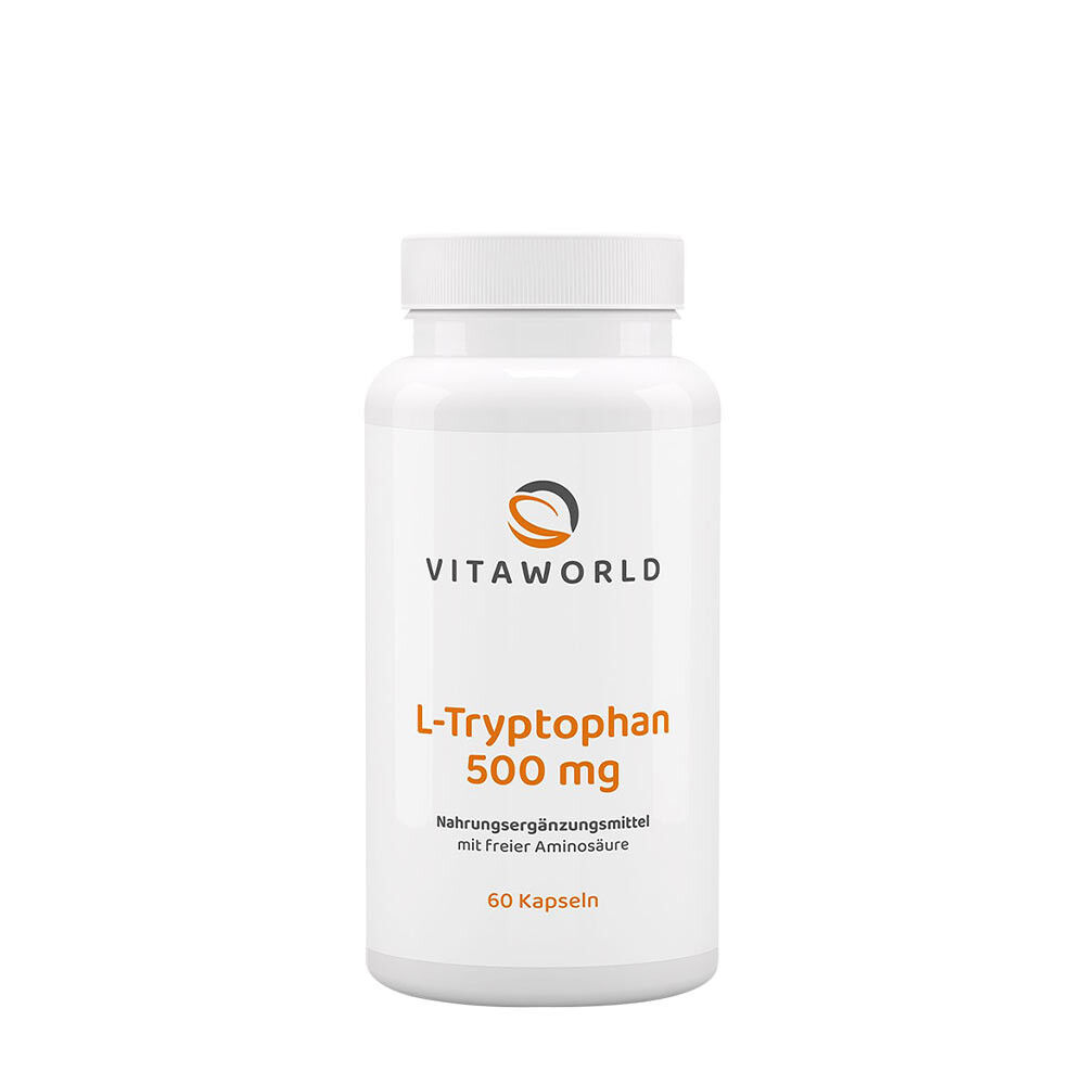Vitaworld L-Triptofano 500 mg (60 cápsulas) - Viking Supplements