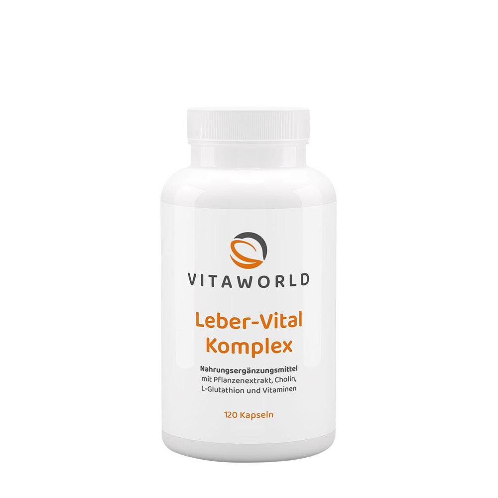 Vitaworld Liver-Vital Complex (120 cápsulas) - Viking Supplements