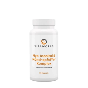Vitaworld Myo-Inositol + Complexo de Água-Santa (90 cápsulas) - Viking Supplements