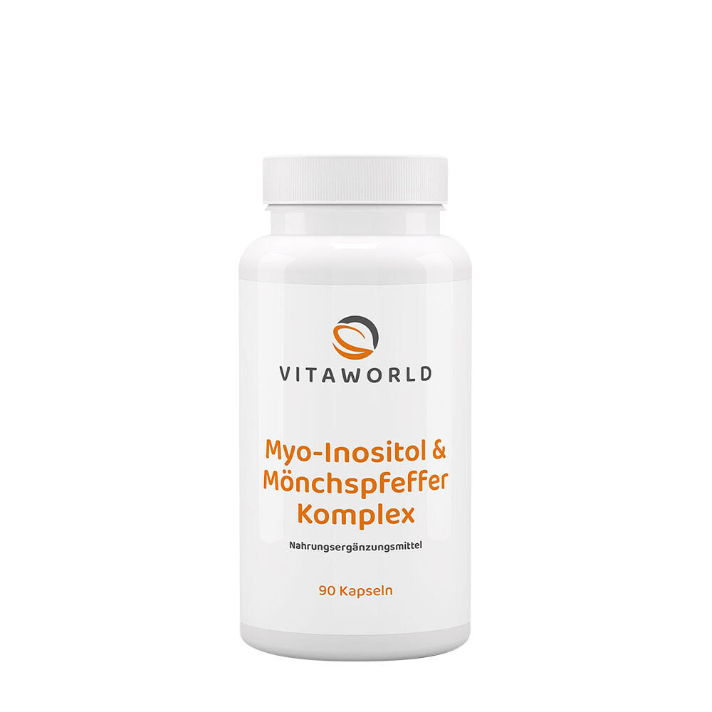 Vitaworld Myo-inositol + kysketræ-kompleks (90 kapsler)