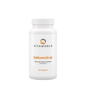 Citrato de potássio da Vitaworld (120 cápsulas) - Viking Supplements