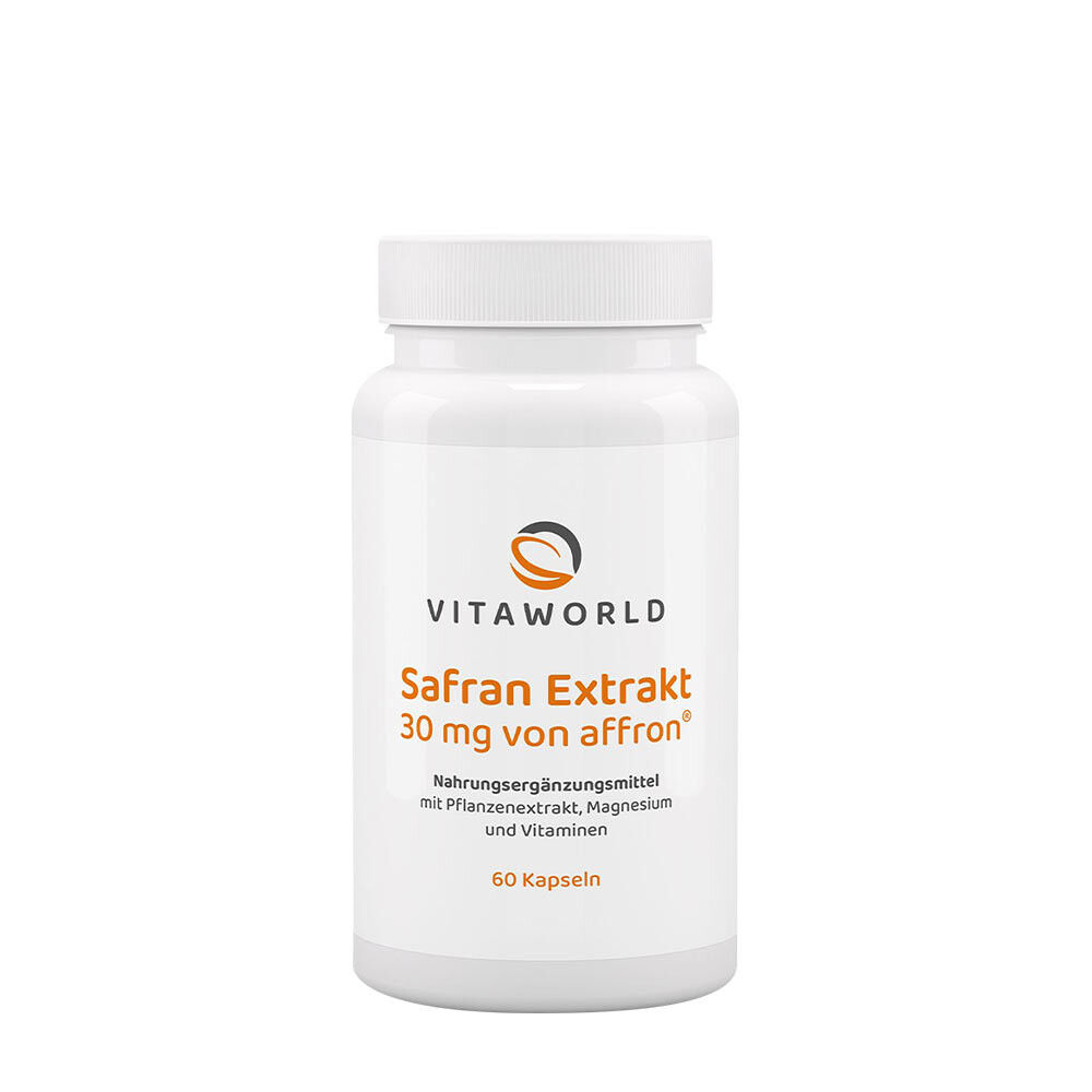 Extrato de açafrão Vitaworld (60 cápsulas) - Viking Supplements