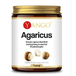 Extrato de Agaricus YANGO - Polissacarídeos 10% (50 g) - Viking Supplements