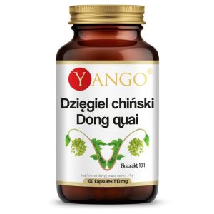 YANGO Angelica sinensis - Dong Quai (100 cápsulas) - Viking Supplements