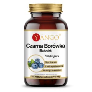 YANGO Mirtilo preto (100 cápsulas) - Viking Supplements