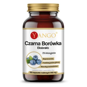 YANGO Mirtilo preto (100 cápsulas) - Viking Supplements