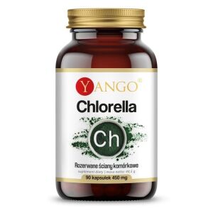 YANGO Chlorellia - paredes rompidas (90 cápsulas) - Viking Supplements