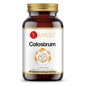 YANGO Colostro - Imunoglobulinas 40%  (90 cápsulas) - Viking Supplements