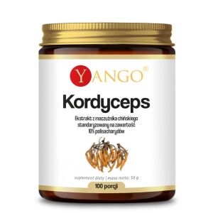 Extrato de Cordyceps YANGO - Polissacarídeos 10% (50 g) - Viking Supplements