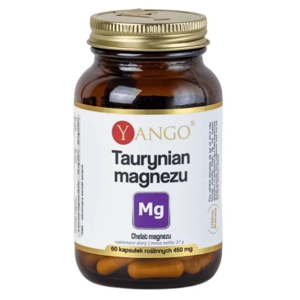 YANGO Taurato de magnésio (60 cápsulas) - Viking Supplements