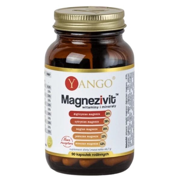 YANGO Magnezivit - magnesium and minerals (90 caps) - Viking Supplements