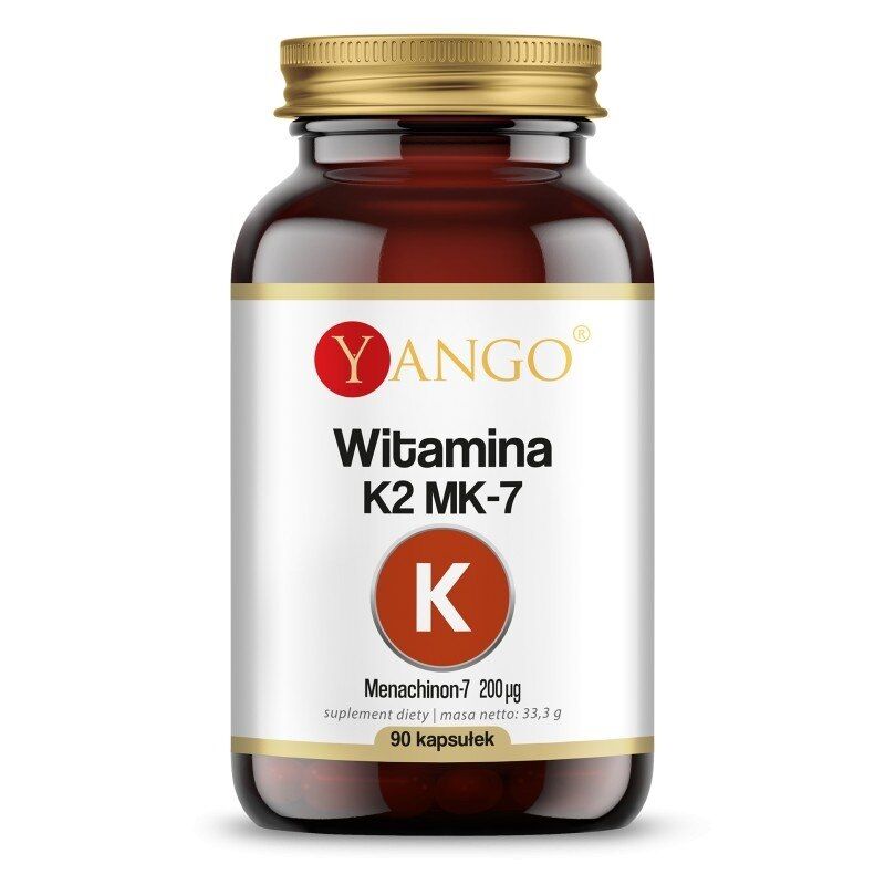 YANGO Vitamina K2-MK-7 (90 cápsulas) - Viking Supplements