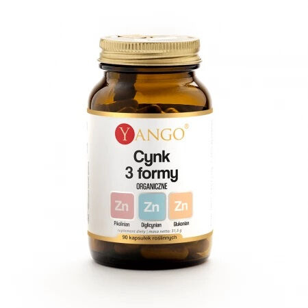 YANGO Zinco em 3 formas (90 cáps.) - Viking Supplements